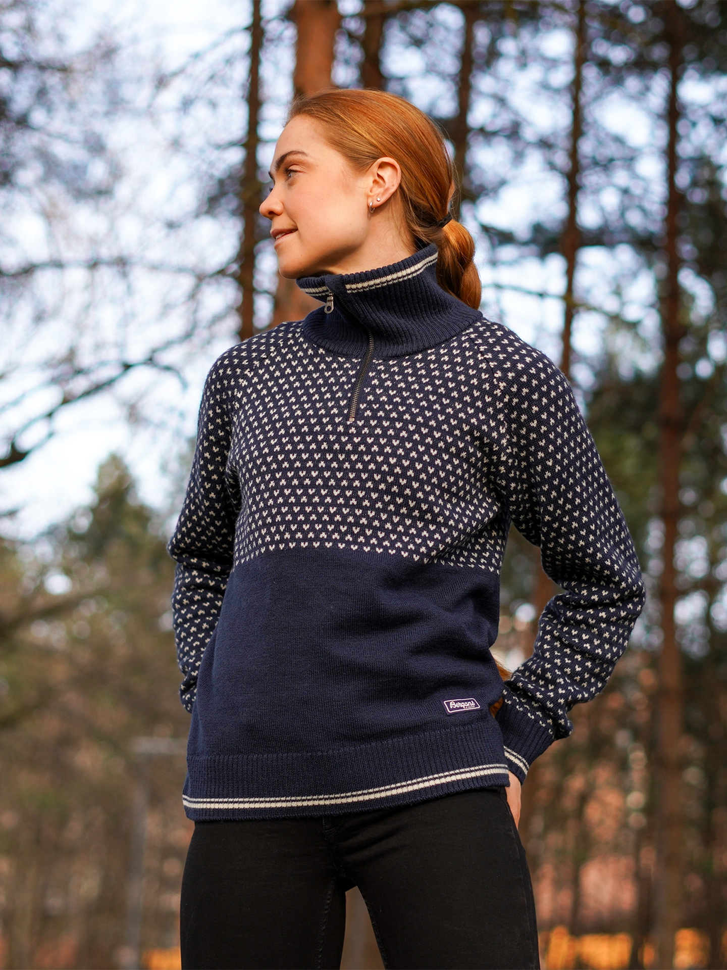 Alvdal Wool Half Zip
