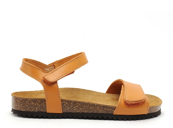 Spike nu pieds plats femme 105 orange