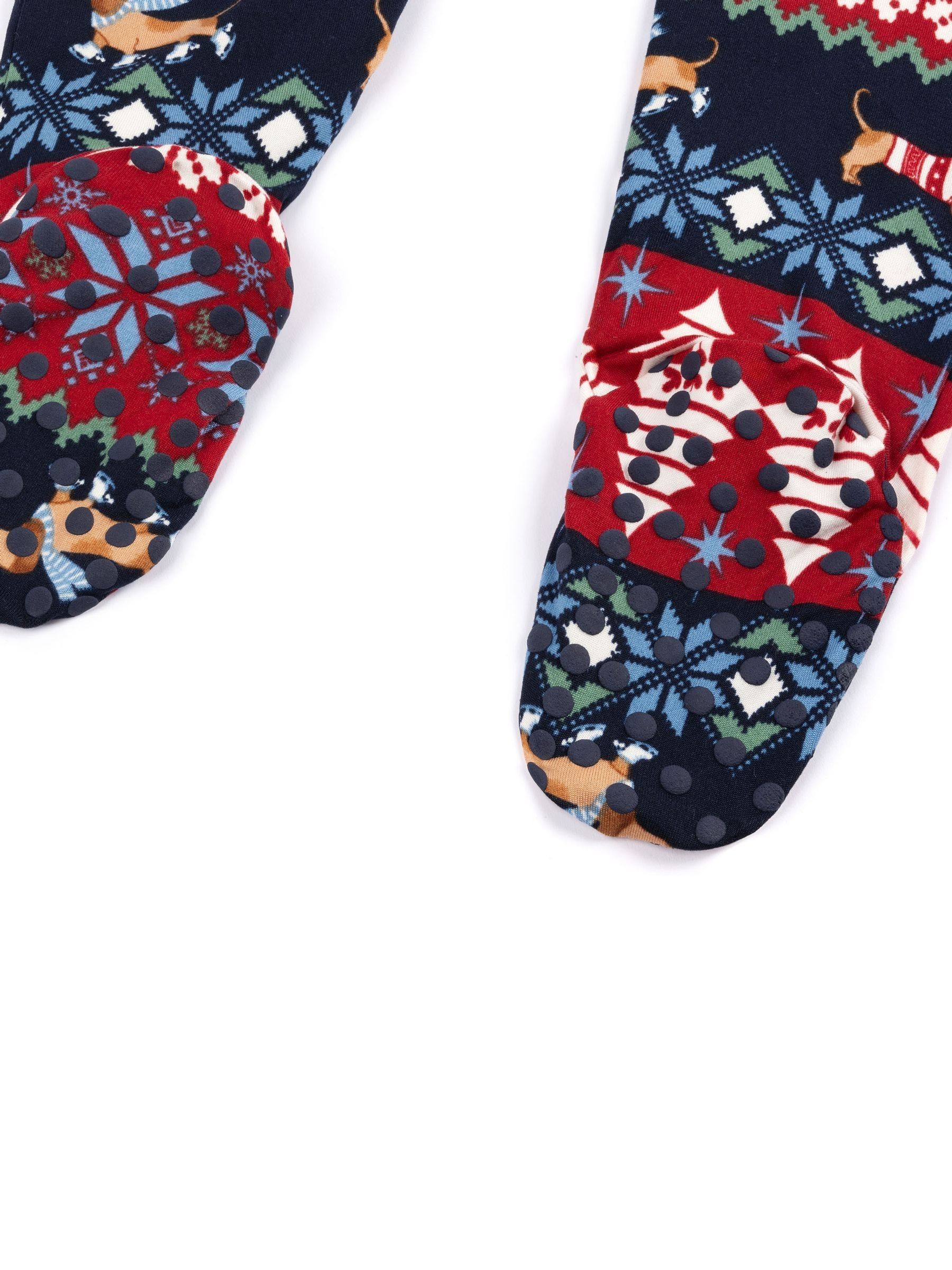 Chelsea Peers Christmas Dog Fair Isle Print Pyjamas