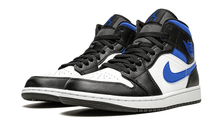 Air Jordan 1 Mid White Black Royal - 48h Delivery