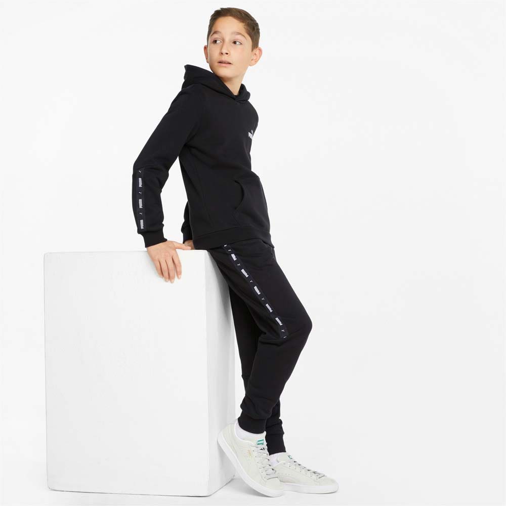 PUMA  ESS+ TAPE HOODIE FL B