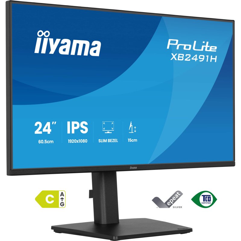 iiyama ProLite XB2491H-B1 écran plat de PC 60,5 cm (23.8