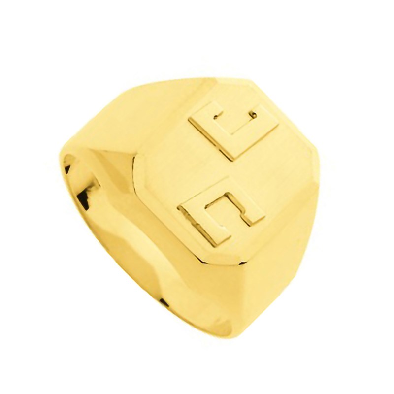 Chevalière homme - Or 18 Carats