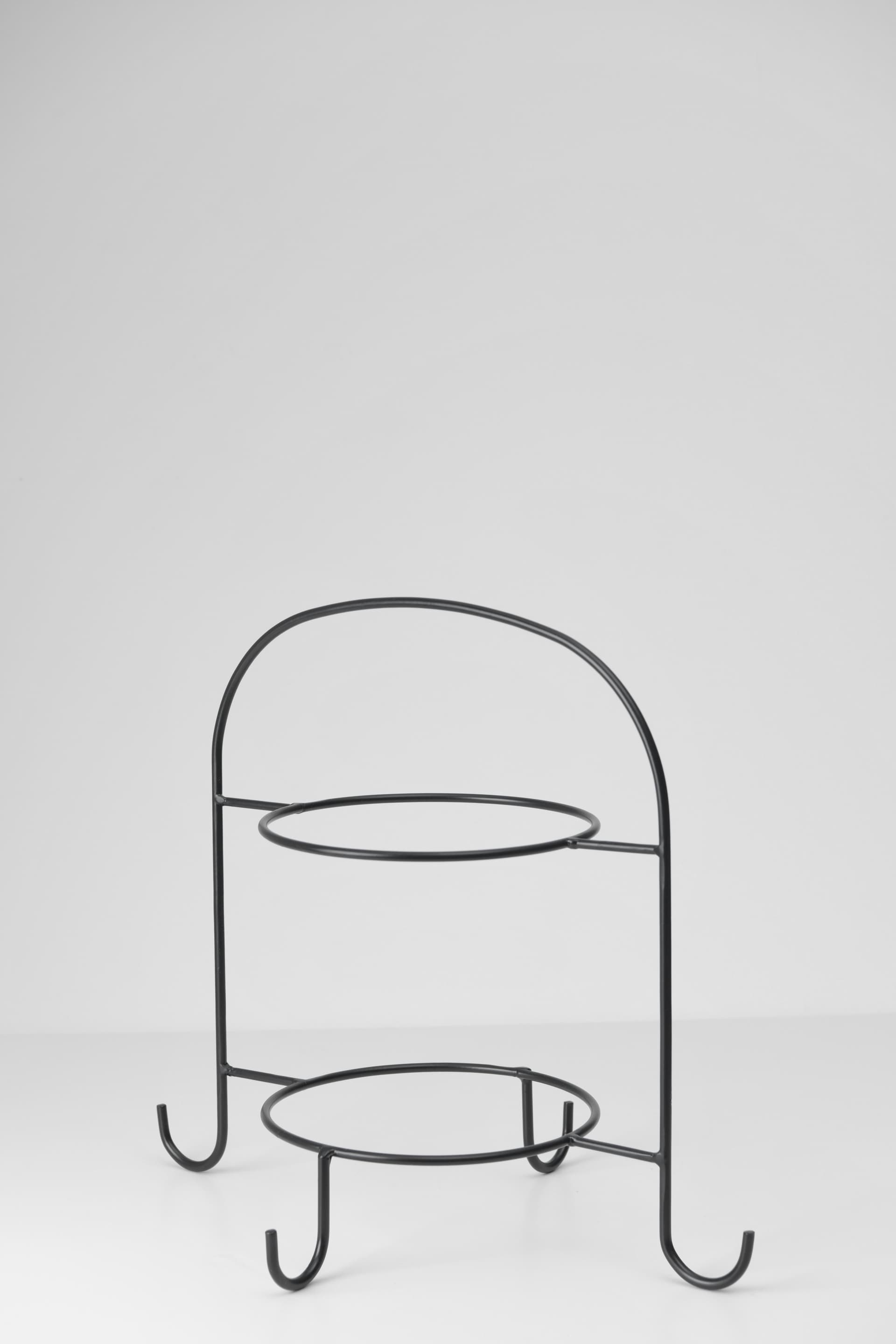 casaNOVA Etagere 34 cm schwarz