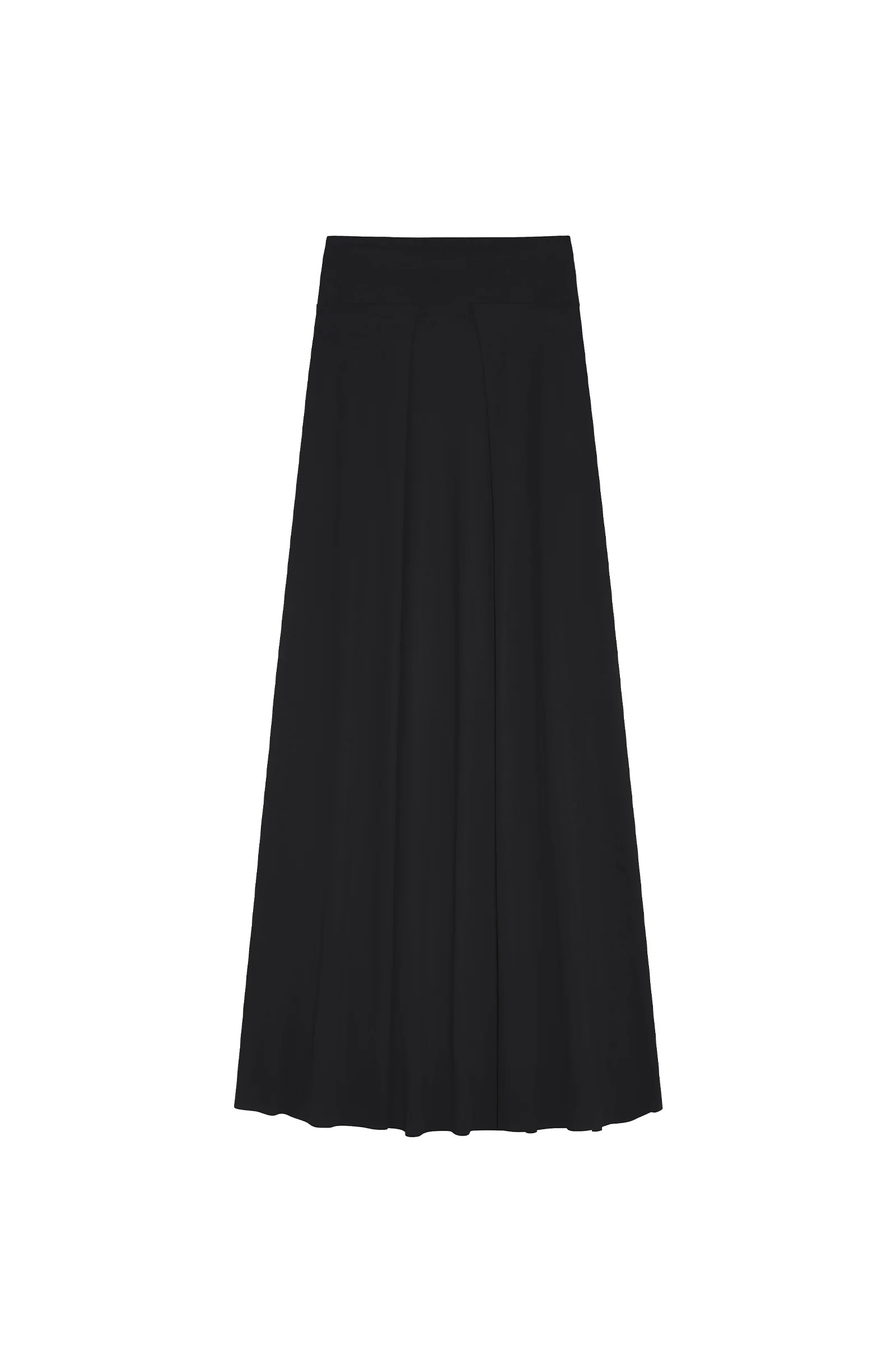 jax Jupe longue fendue noire Noir