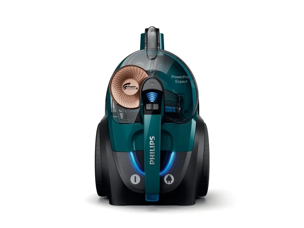 Philips PowerPro Expert FC9744 - Støvsuger - beholder - uden pose - opalgrøn