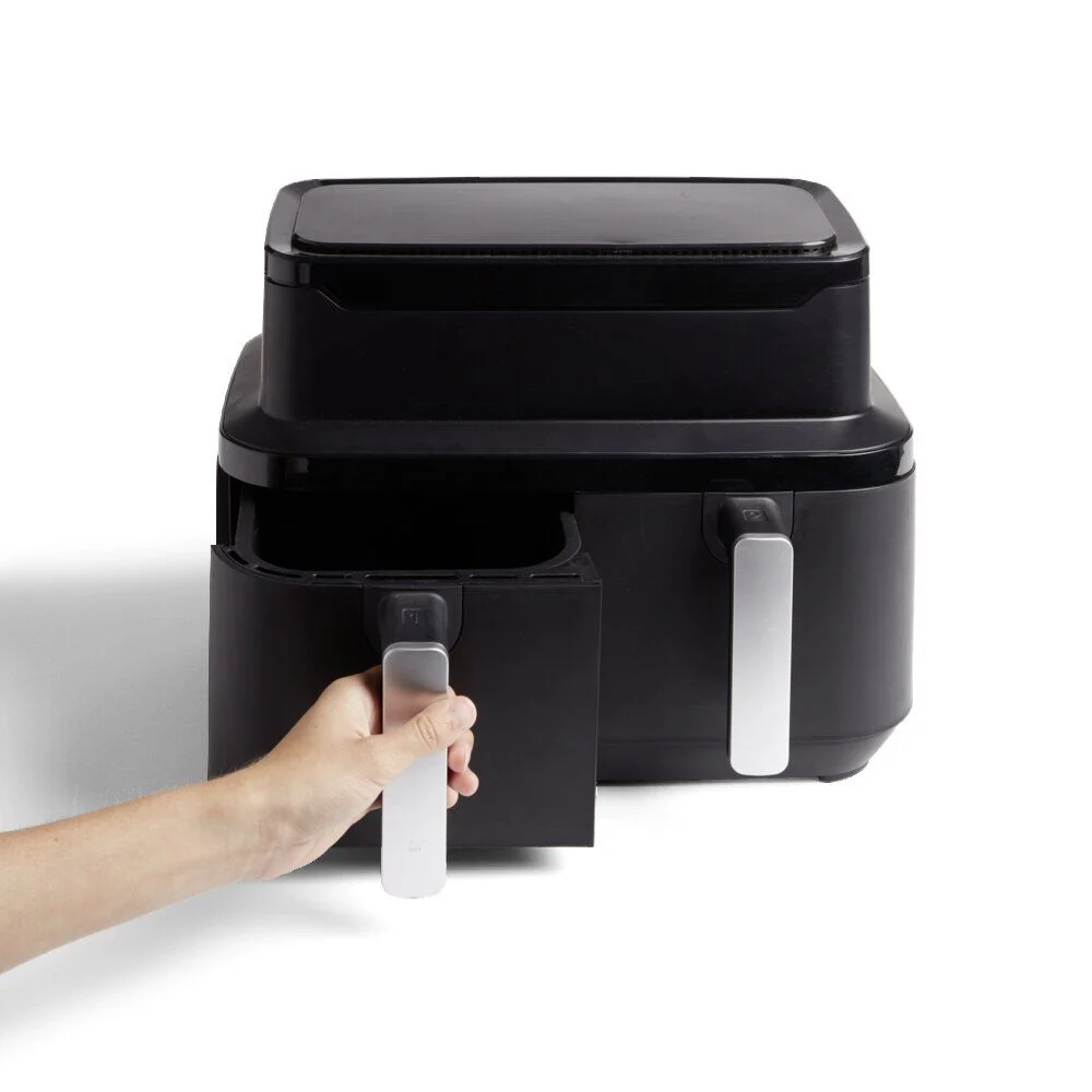 Friteuse air fryer 8,4L Homday affichage numérique 2 bacs 6 fonctions