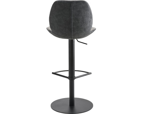 Barkruk Mayer zitmeubel 1276 46 x 50 x 84,5 cm staal zwart antraciet
