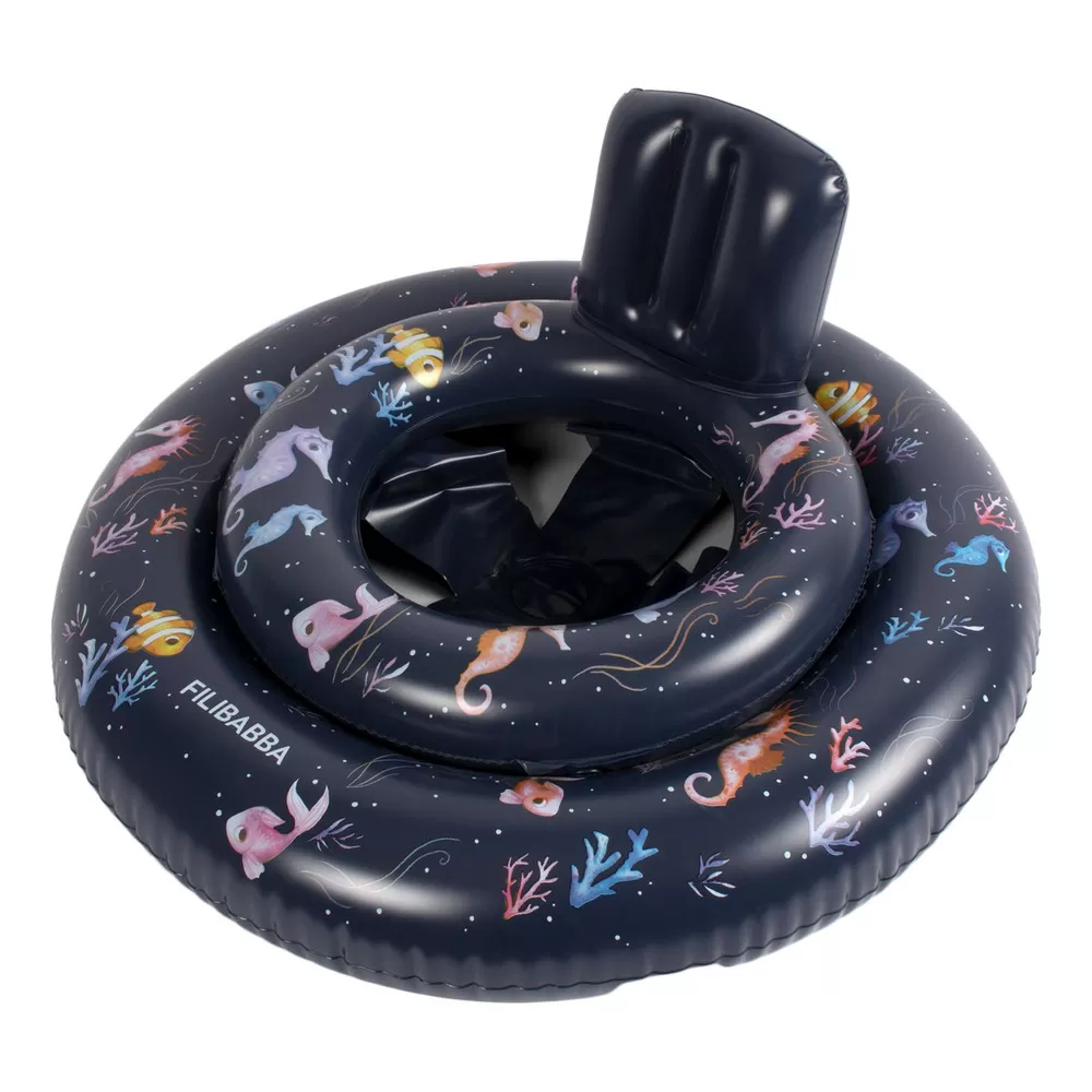 Filibabba Babybadering Alfie - Rainbow Reef - 1 stk.