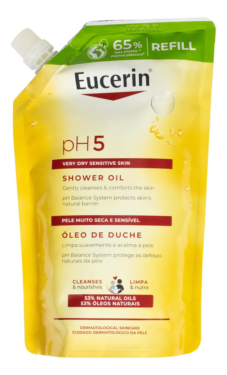 Eucerin pH5 Shower Oil Refill - 400 ml.