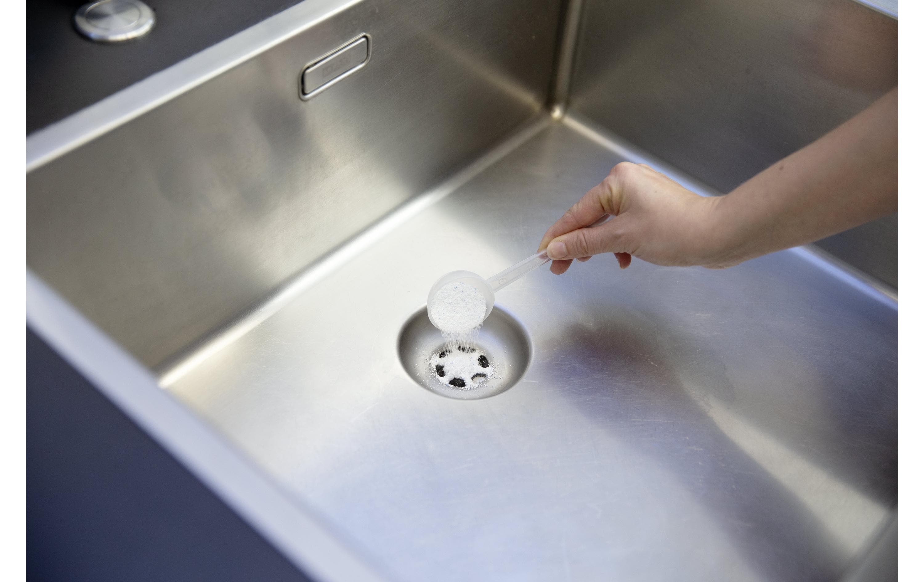Abflussreiniger Drainfree Pure 100 1 kgNatürliches Reinigungsmittel gegen Verstopfungen im Abflussrohr
