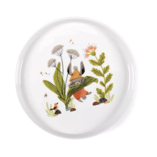 Trois petits lapins Set vaisselle porcelaine   de               Moulin Roty