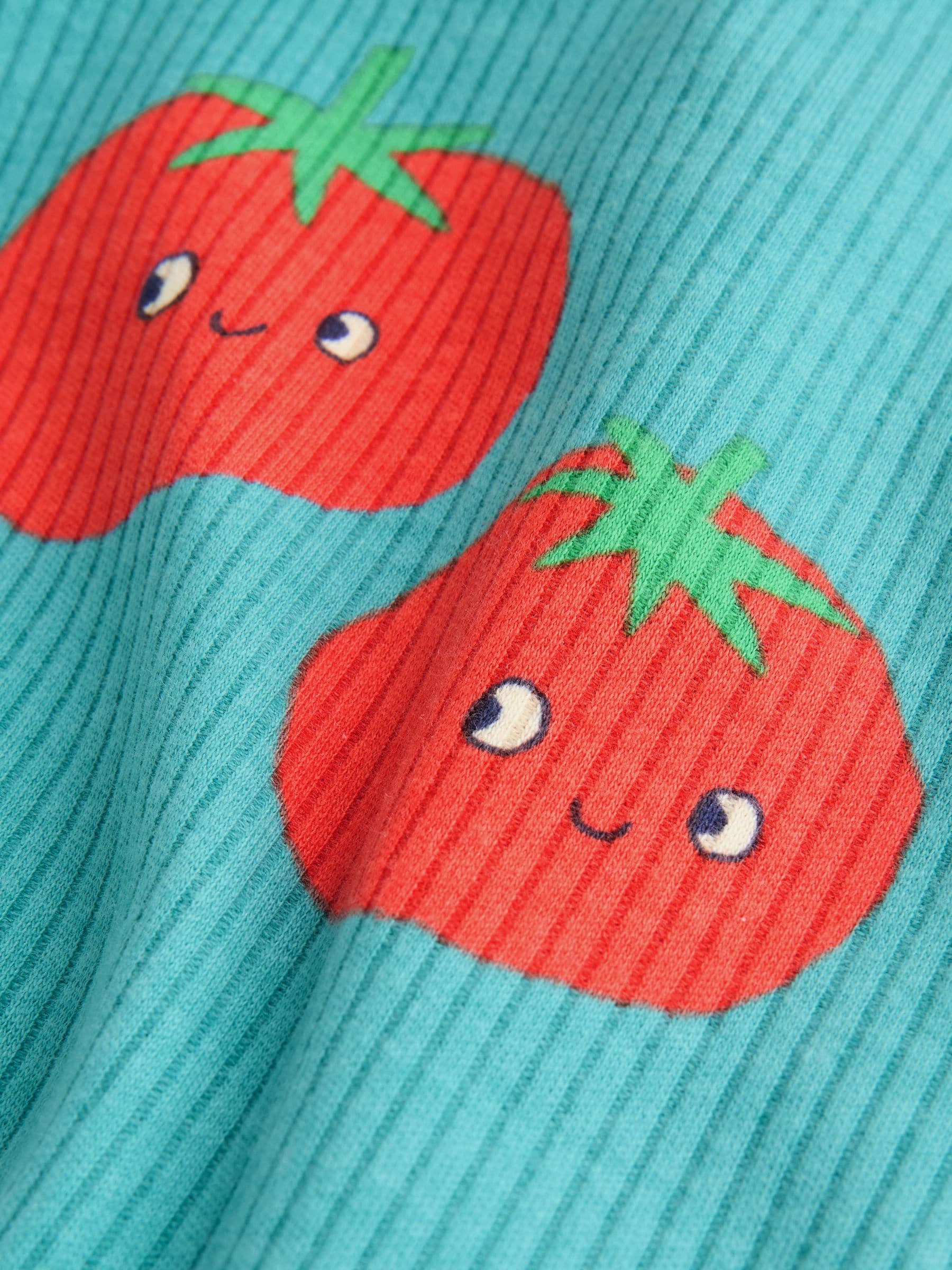 Blauwgroen - 3 Pack Baby-pyjama's met tweewegrits (0mnd -3jr)