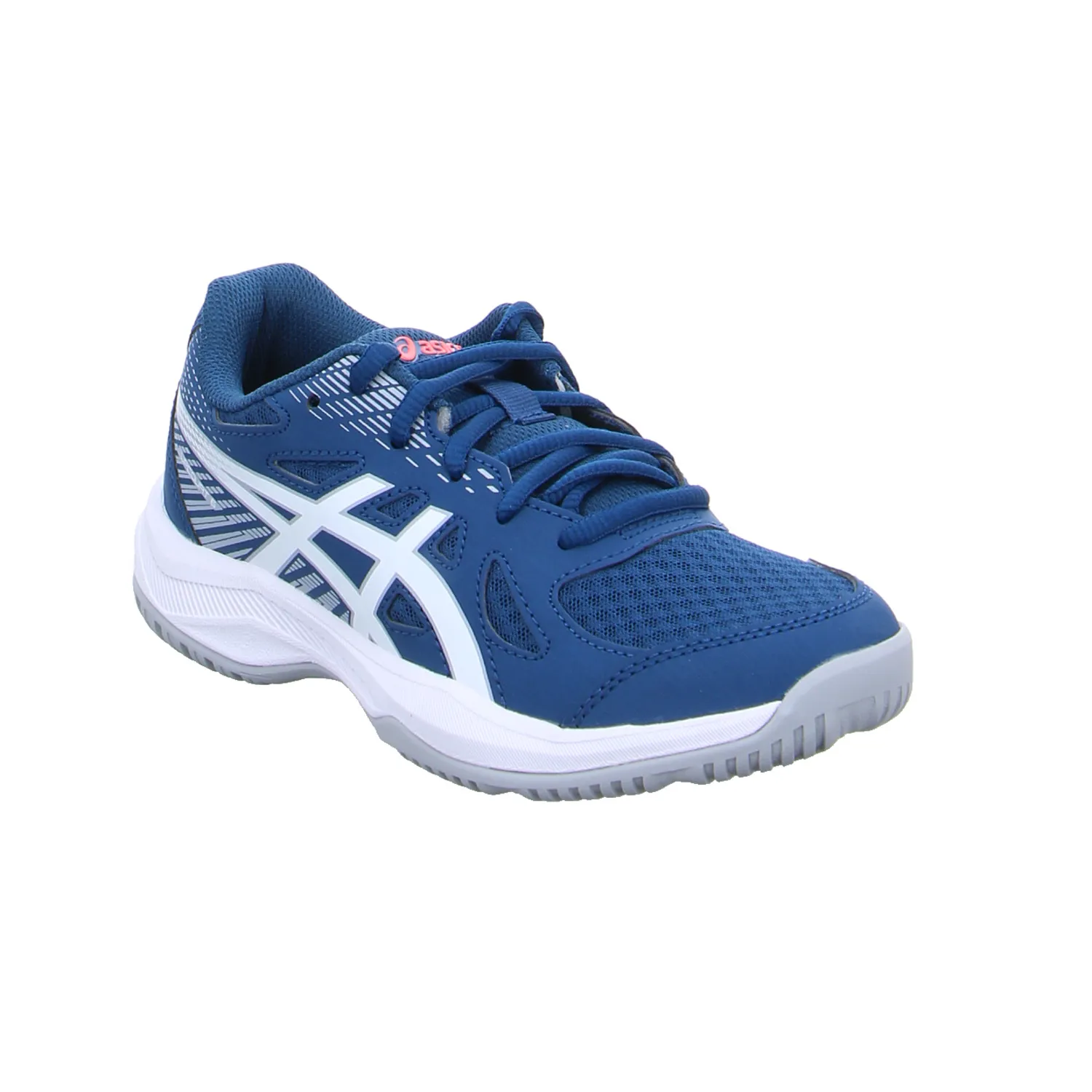 ASICS Kinder Indoor Blau Synthetik