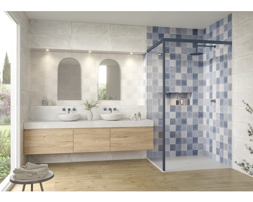 Steengoed decoratieve tegel Palermo grijs 25 x 70 cm