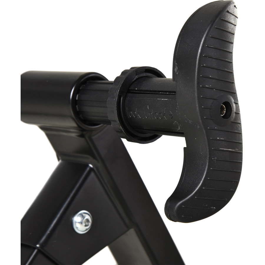 HOMCOM Rollentrainer klappbar schwarz