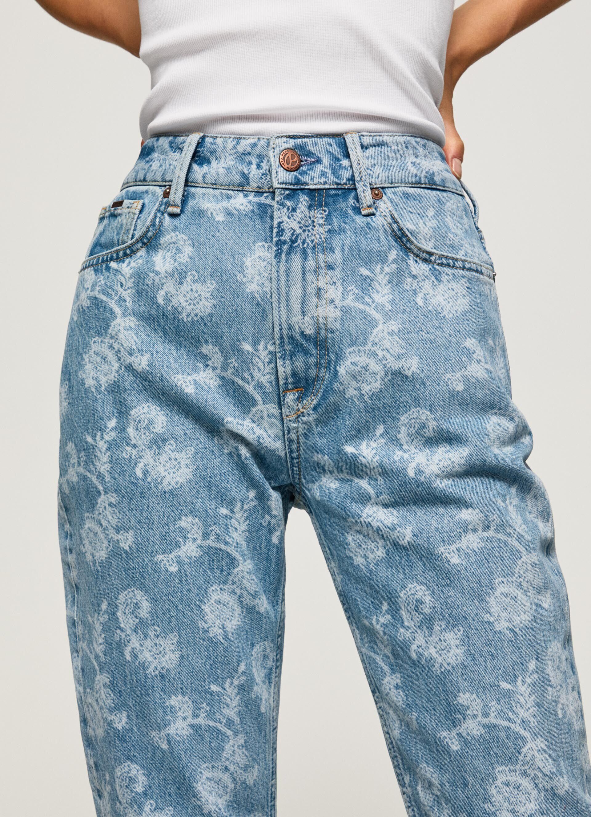 Calça jeans VIOLET FIT Relaxed High Waist - jeans