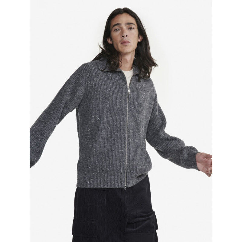 Pull Col Montant Fermeture Éclair - Pullover homme