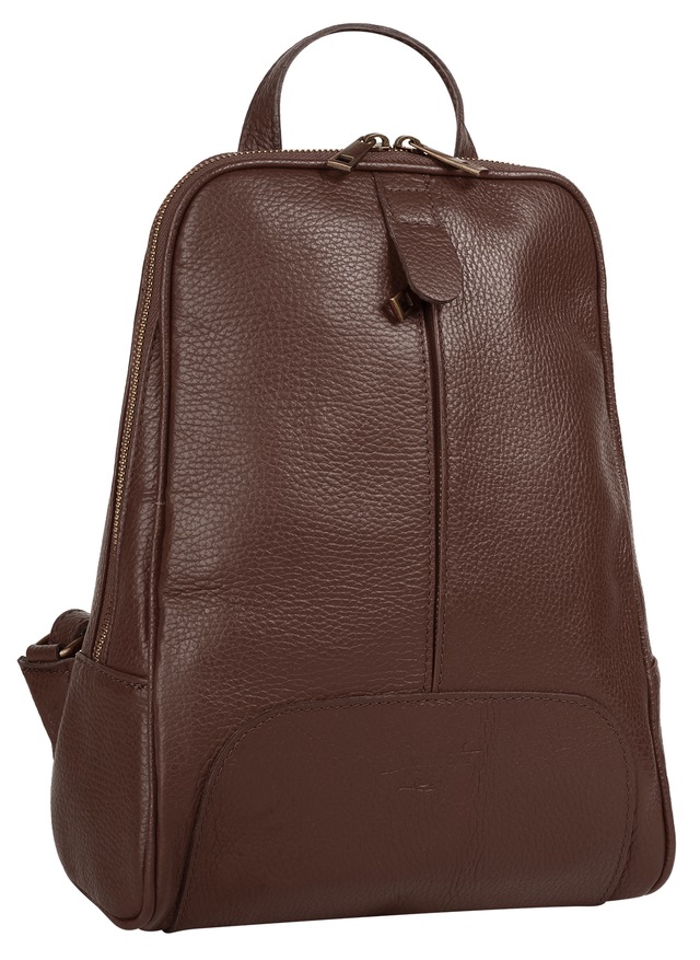 Samantha Look Cityrucksack echt Leder, Made in Italy