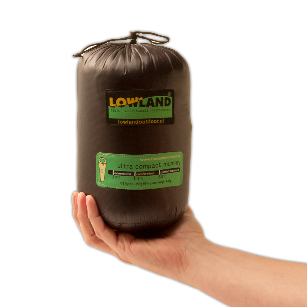 Lowland Outdoor Ultra Compact Mummy slaapzak