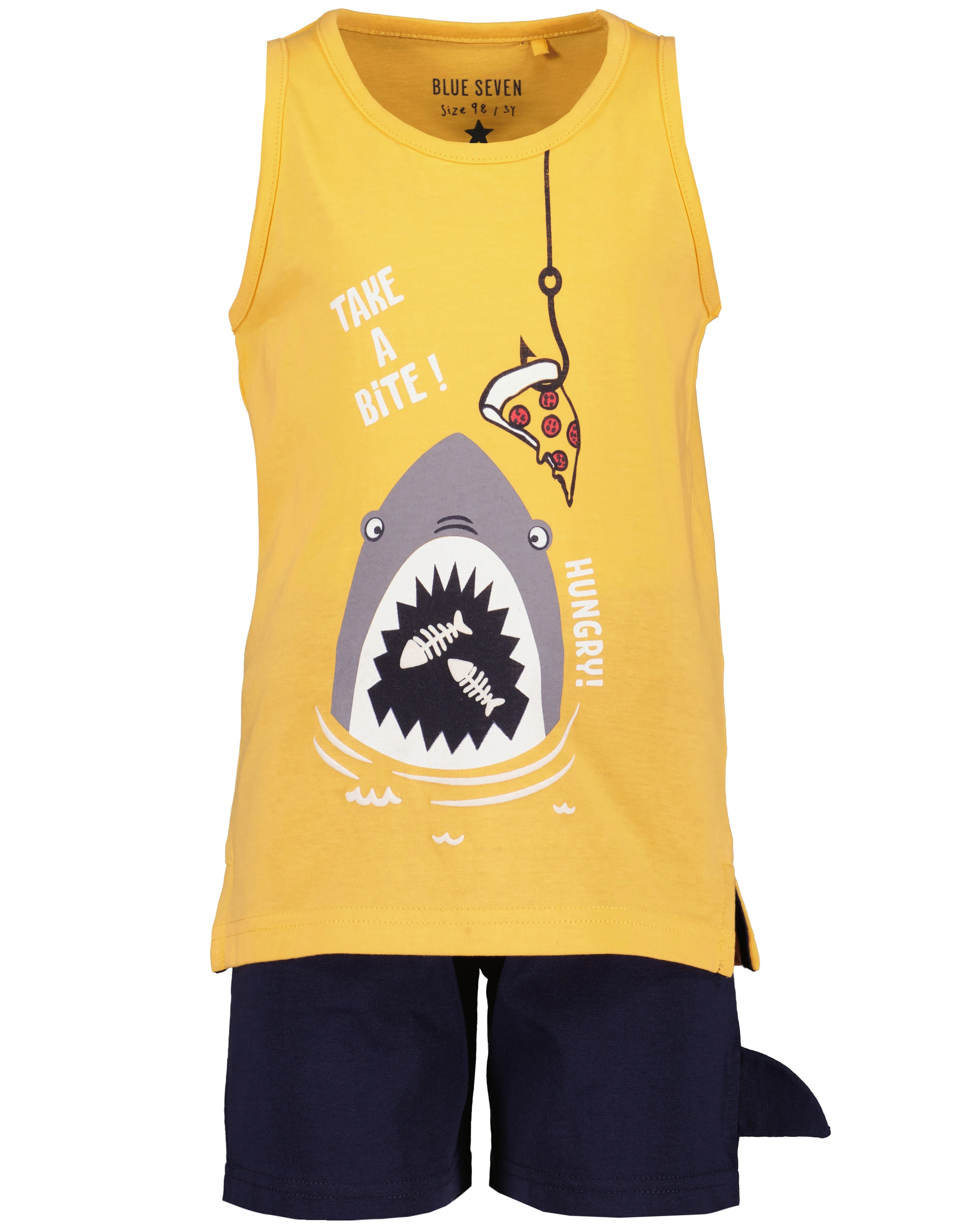 Tank-Top TAKE A BITE mit Shorts in melone