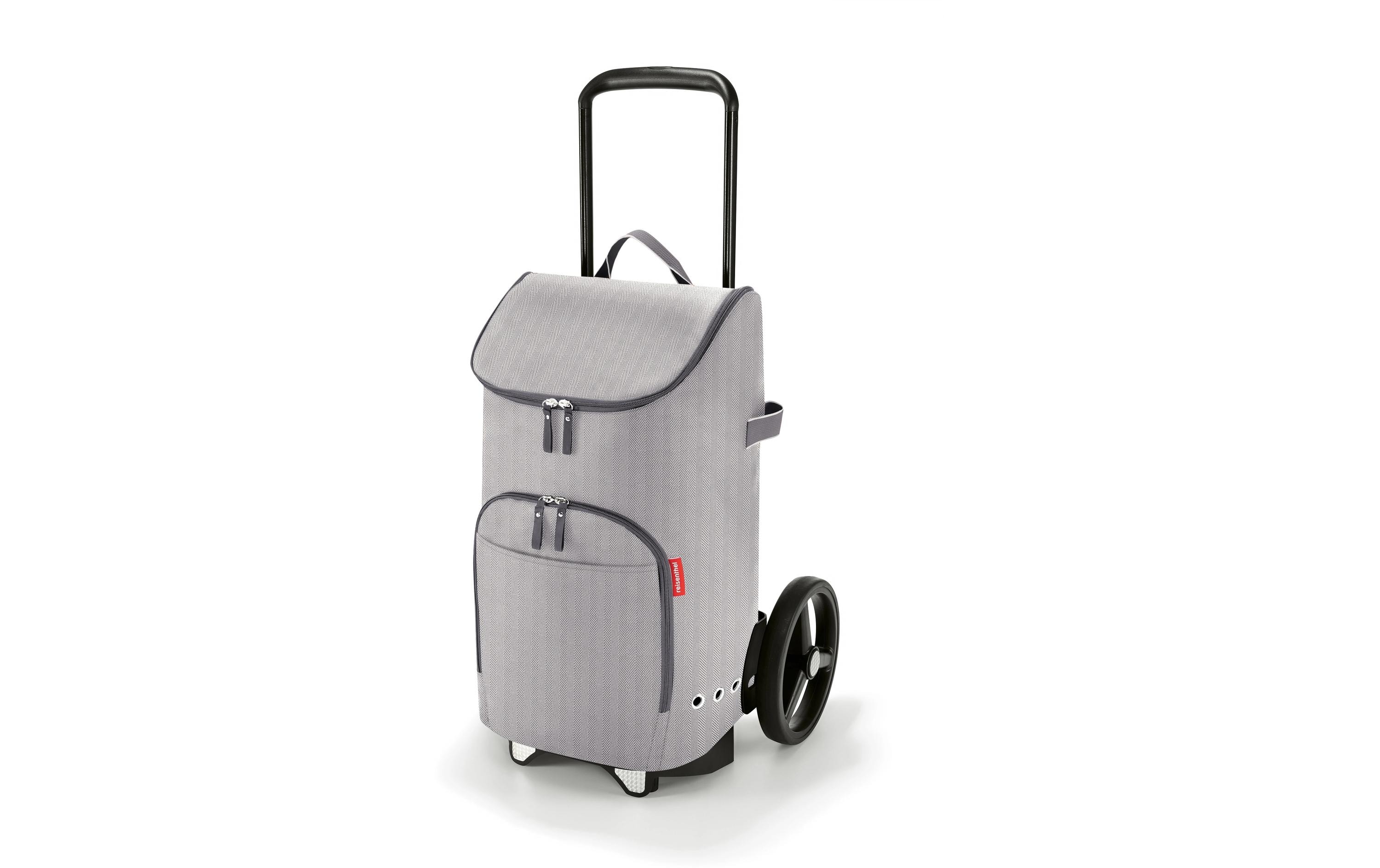 Einkaufstrolley Citycruiser Bag Herringbone greyEinkaufstasche aus recyceltem Material