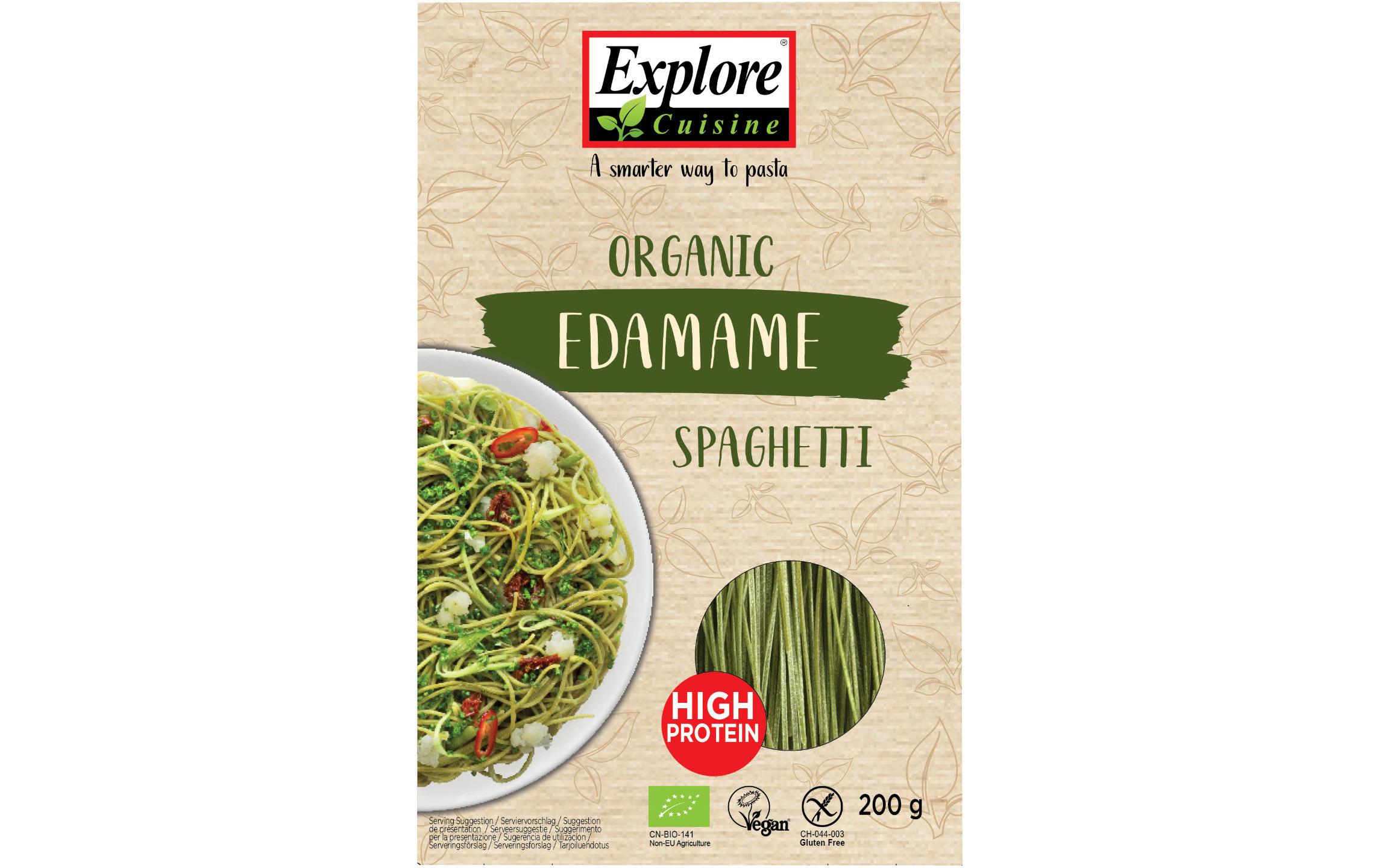 Teigwaren Bio Spaghetti aus Edamamebohnen 200 gAromatische Pasta auf Edamamebasis