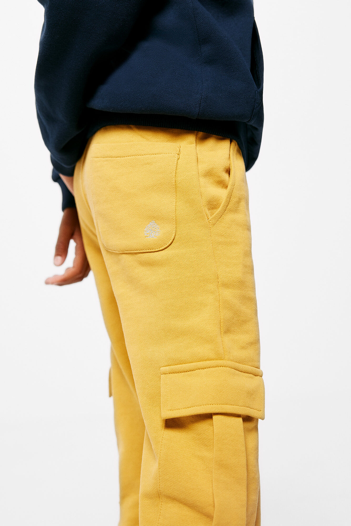 Calça jogger cargo para meninos