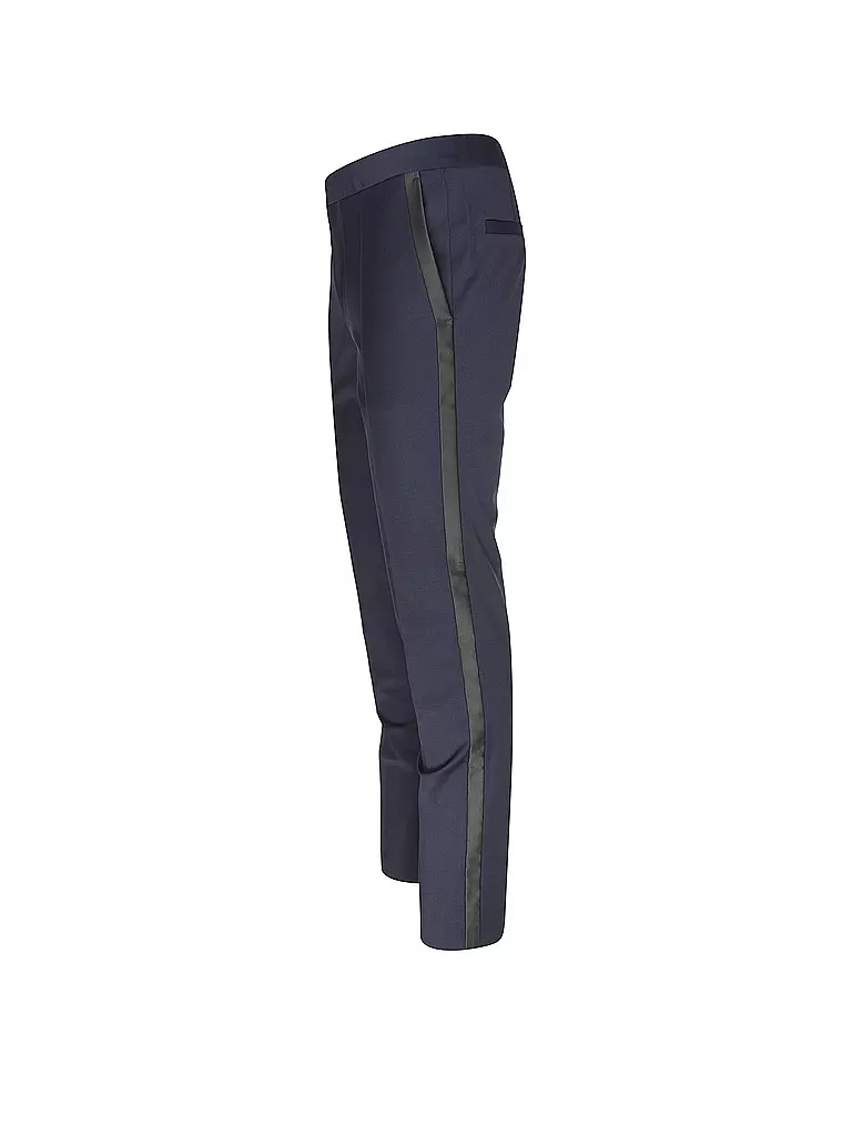 HUGO Smoking Anzughose Slim Fit HESTEN224E1X blau