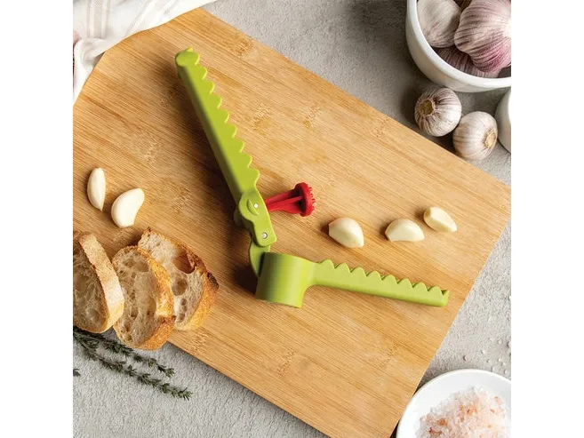 Ototo Design Garligator, Håndtag til hvidløgspresser, Grøn, Plast, Stål, OTOTO, Plast, 157,4 mm