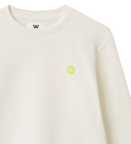 Wood Wood Sweatshirt - Krawatte - Off White