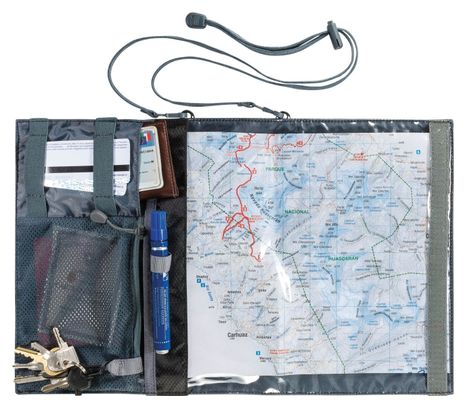 Porte-Carte Ferrino Shell Map Noir