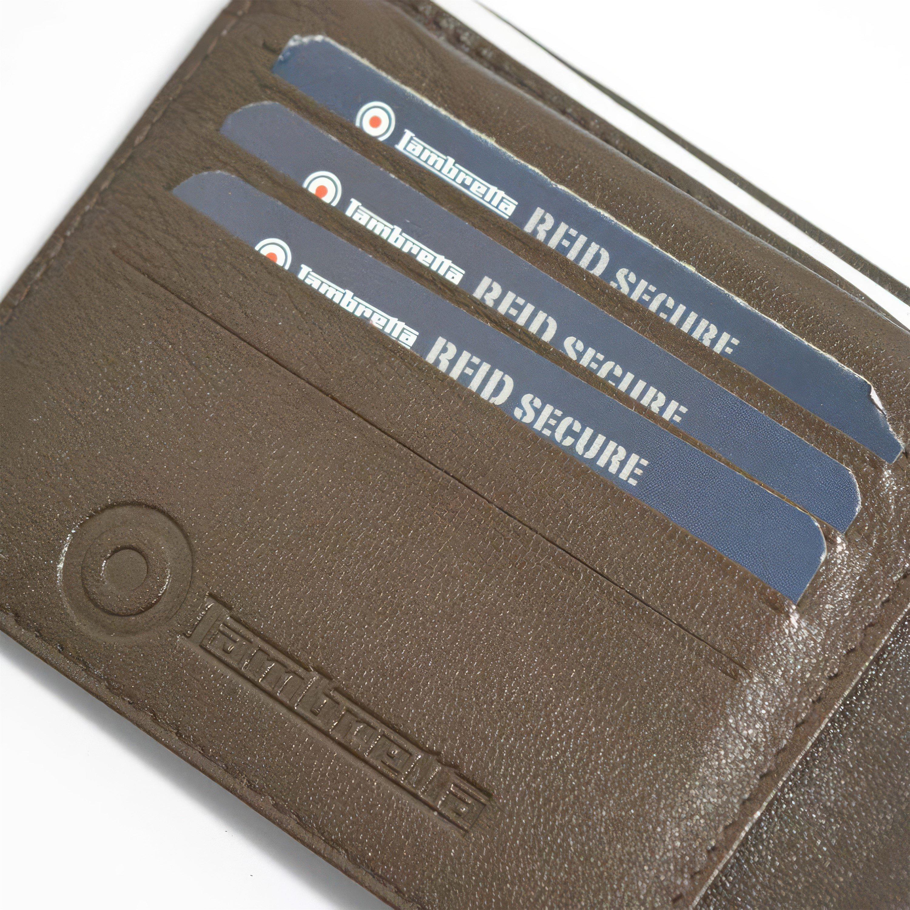 Lambretta Punched Leather Wallet