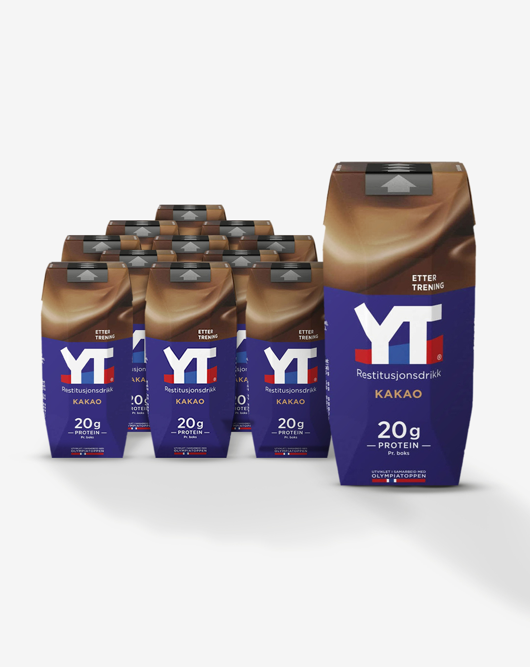 YT® Restitusjonsdrikk Kakao 12x330ml