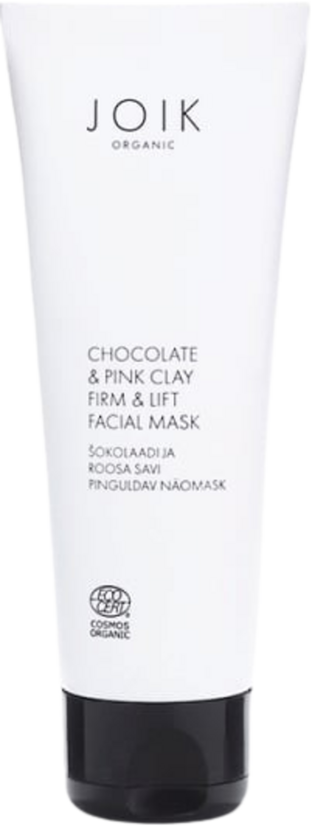 JOIK Organic  Chocolate & Pink Clay Firm & Lift Facial Mask, 75 ml