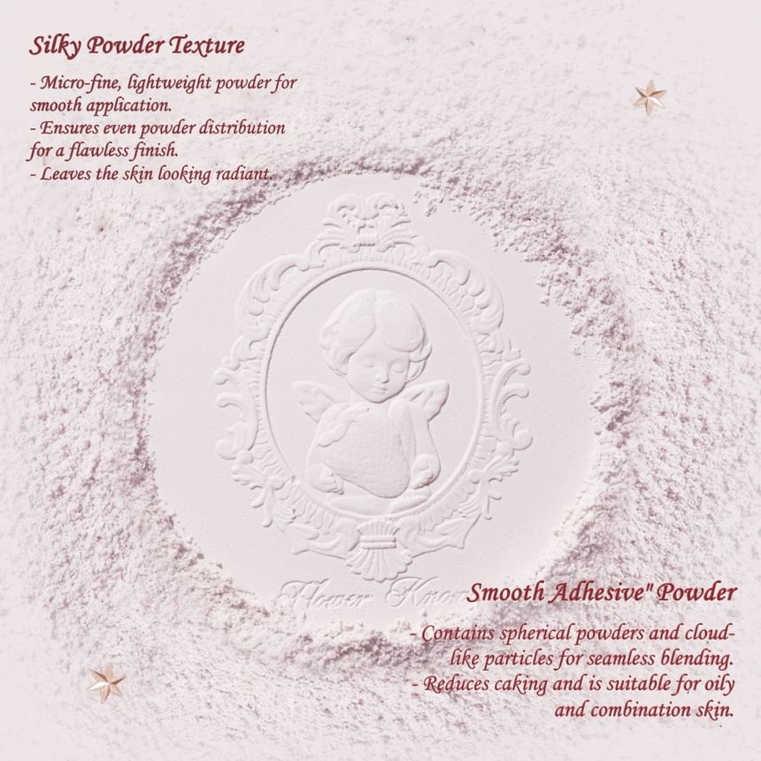 Flower Knows - Strawberry Cupid Pressed Powder - 02 Ivory Beige