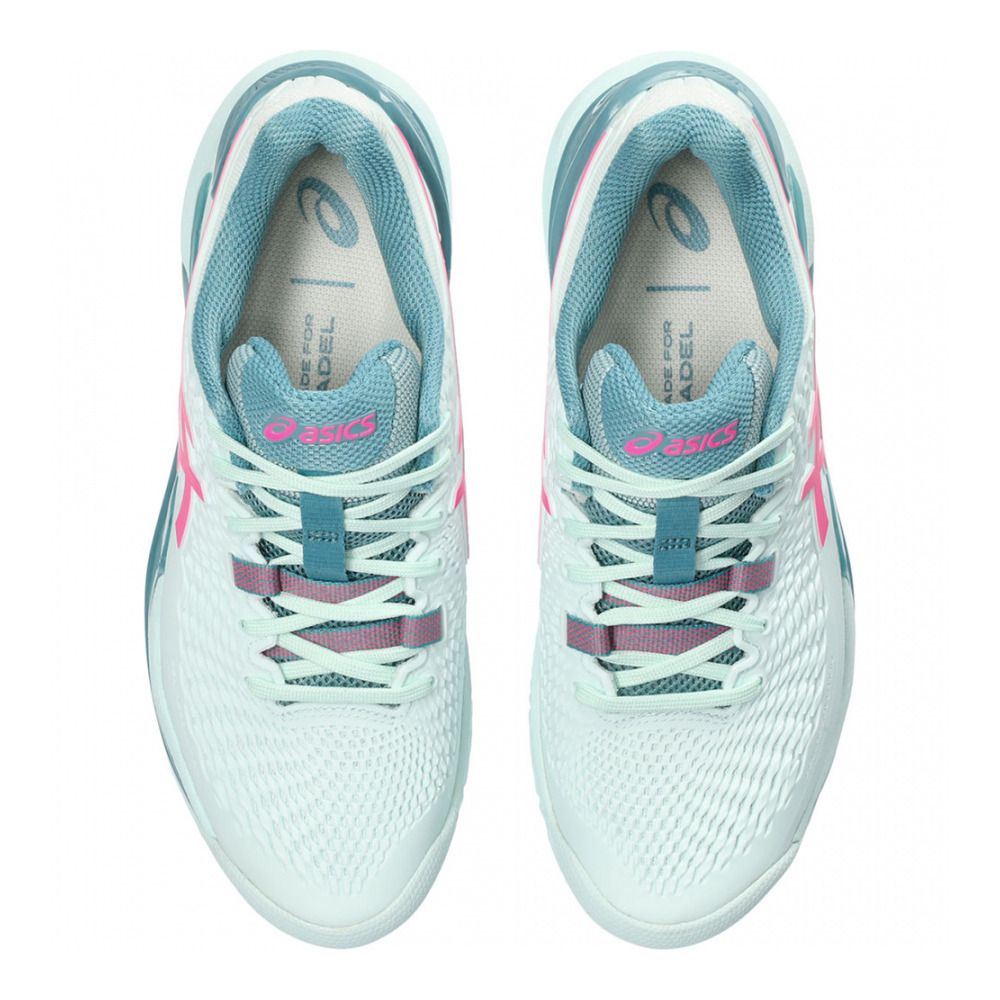 Asics GEL-RESOLUTION 9 PADEL - Chaussures de padel Femme soothing sea/hot pink