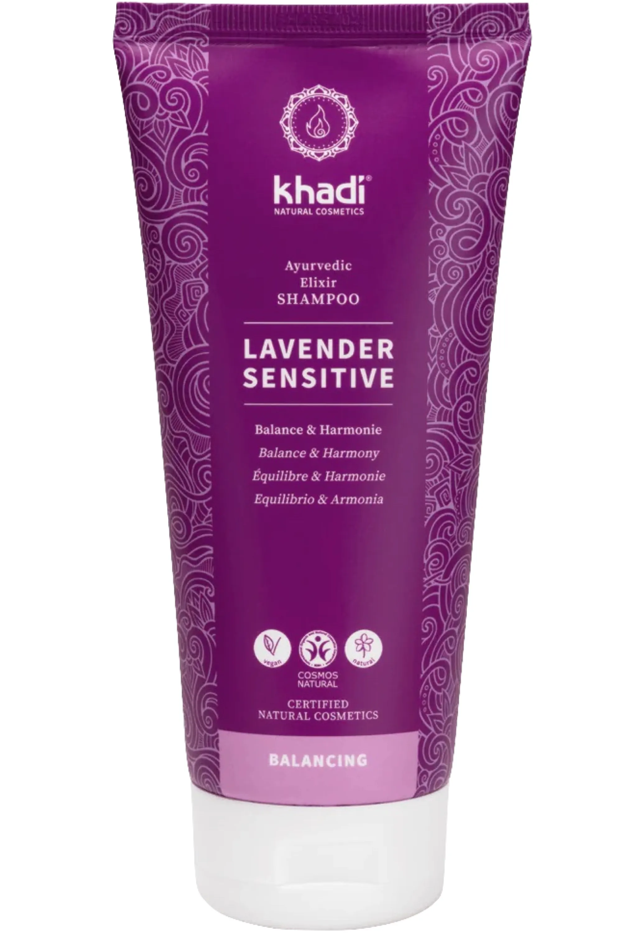 KHADI Shampoing Lavender Sensitive pour cheveux sensibles-200 ml