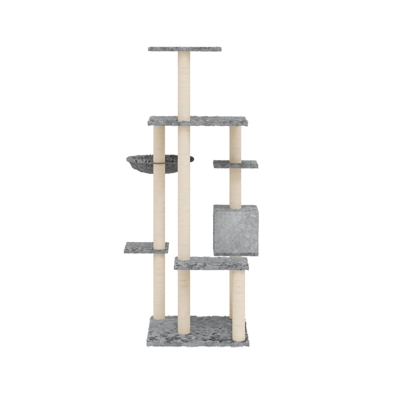 VidaXL Kratzbaum grau