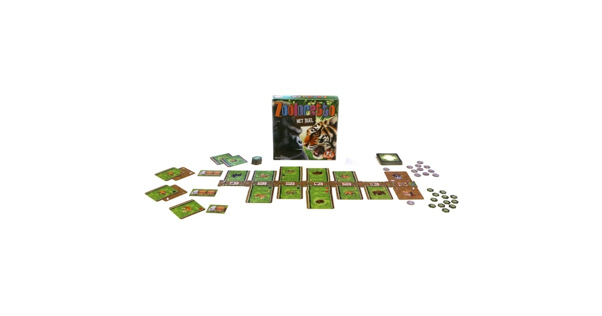 White Goblin GamesZooloretto: Het Duel Bordspel  (Nederlands, 2 spelers, 20 minuten, Vanaf 8 jaar)
