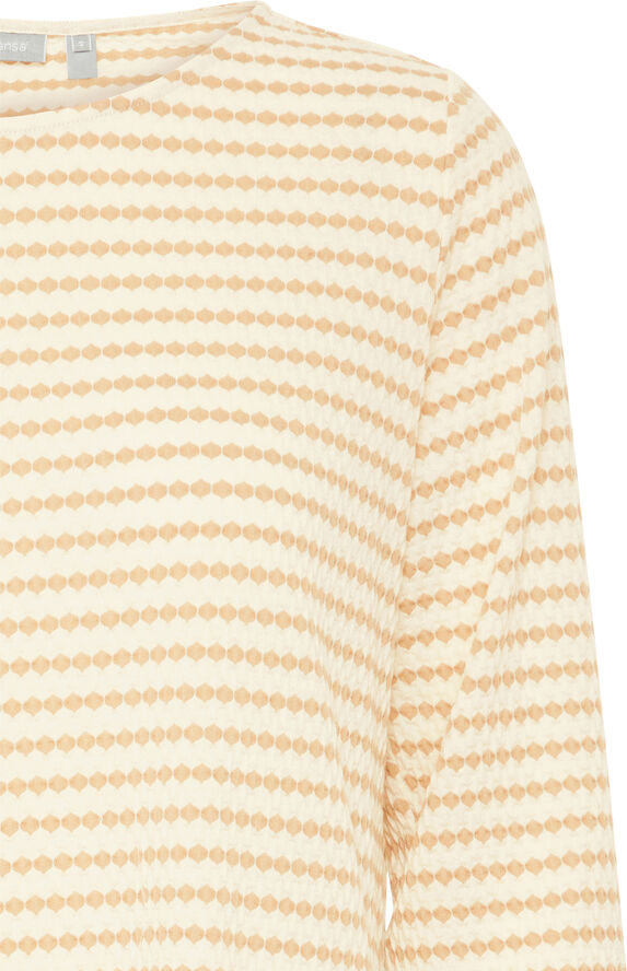 Fransa FRJOSIE TEE 2 Apricot wash mix