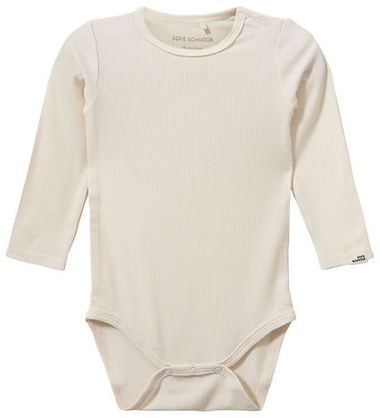 Sofie Schnoor Body l/ä - Rib - DicteSB - Off White