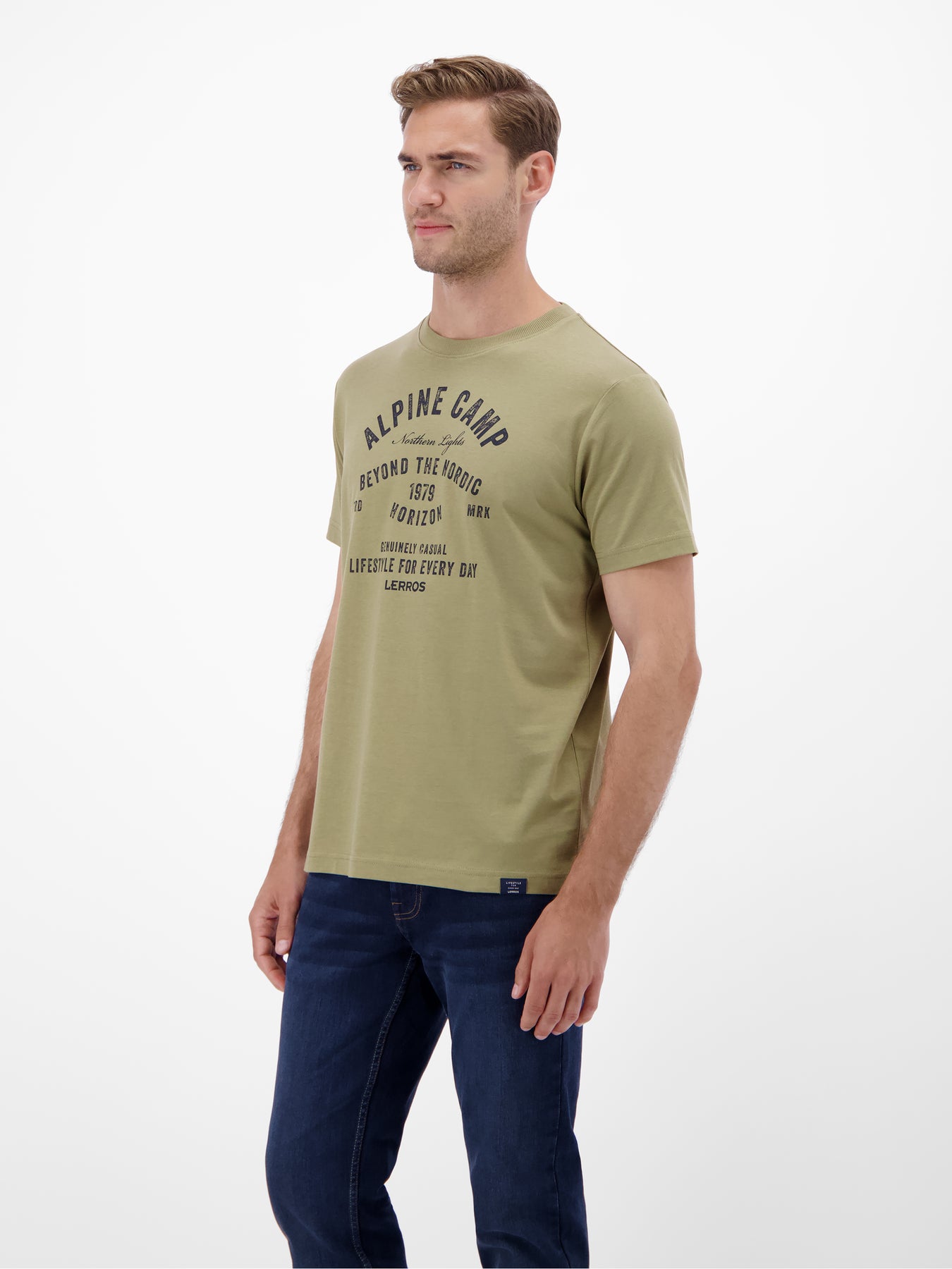 Herren T-Shirt mit Outdoorprint