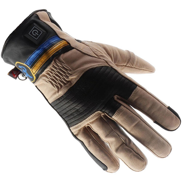 Helstons - Gants chauffants Fender Heating Beige / Noir