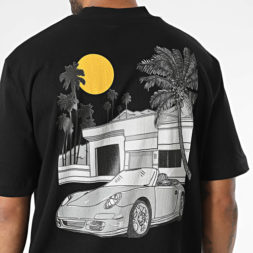Tee Shirt Oversize Large Noir