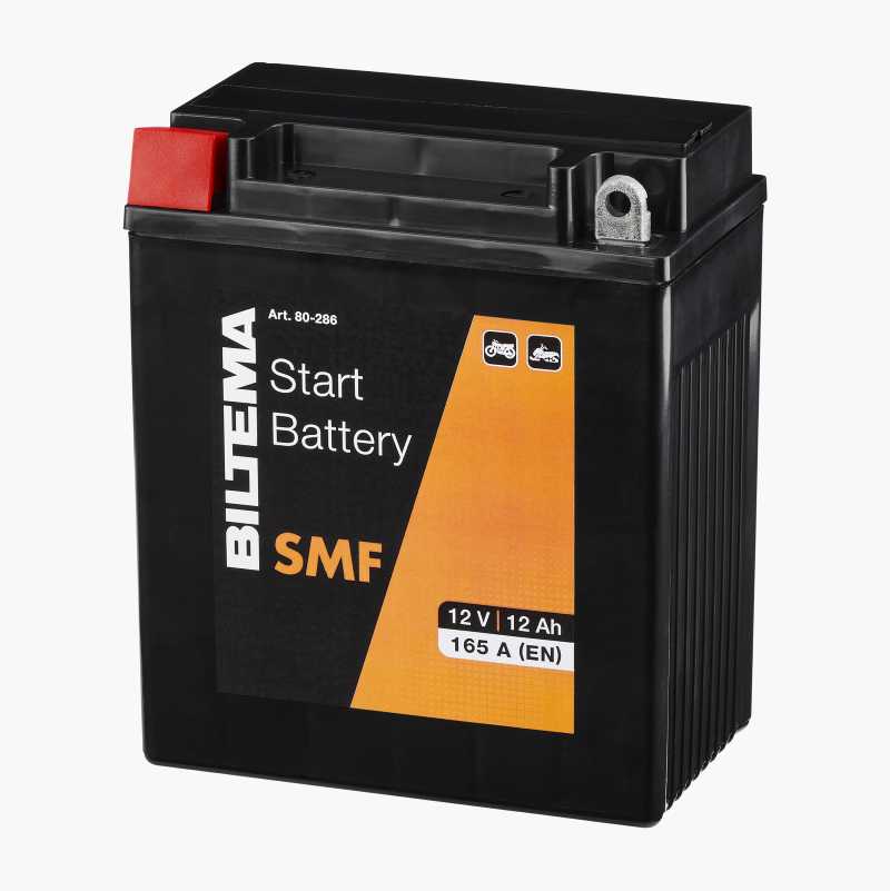 MC-batteri SMF, 12 V, 12 Ah, 136 x 81 x 158 mm