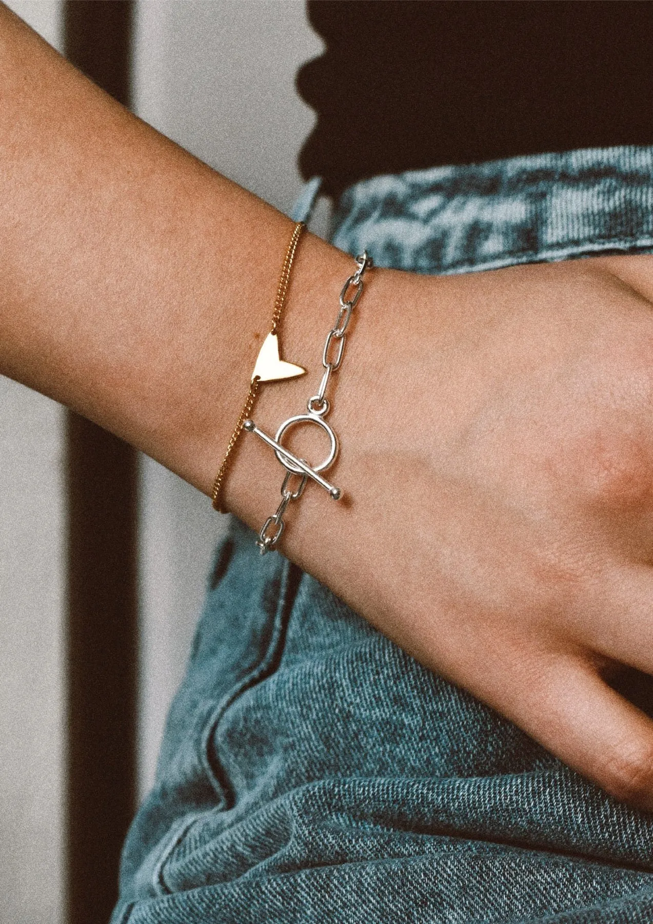 Bracelet Paper Clip NO MORE