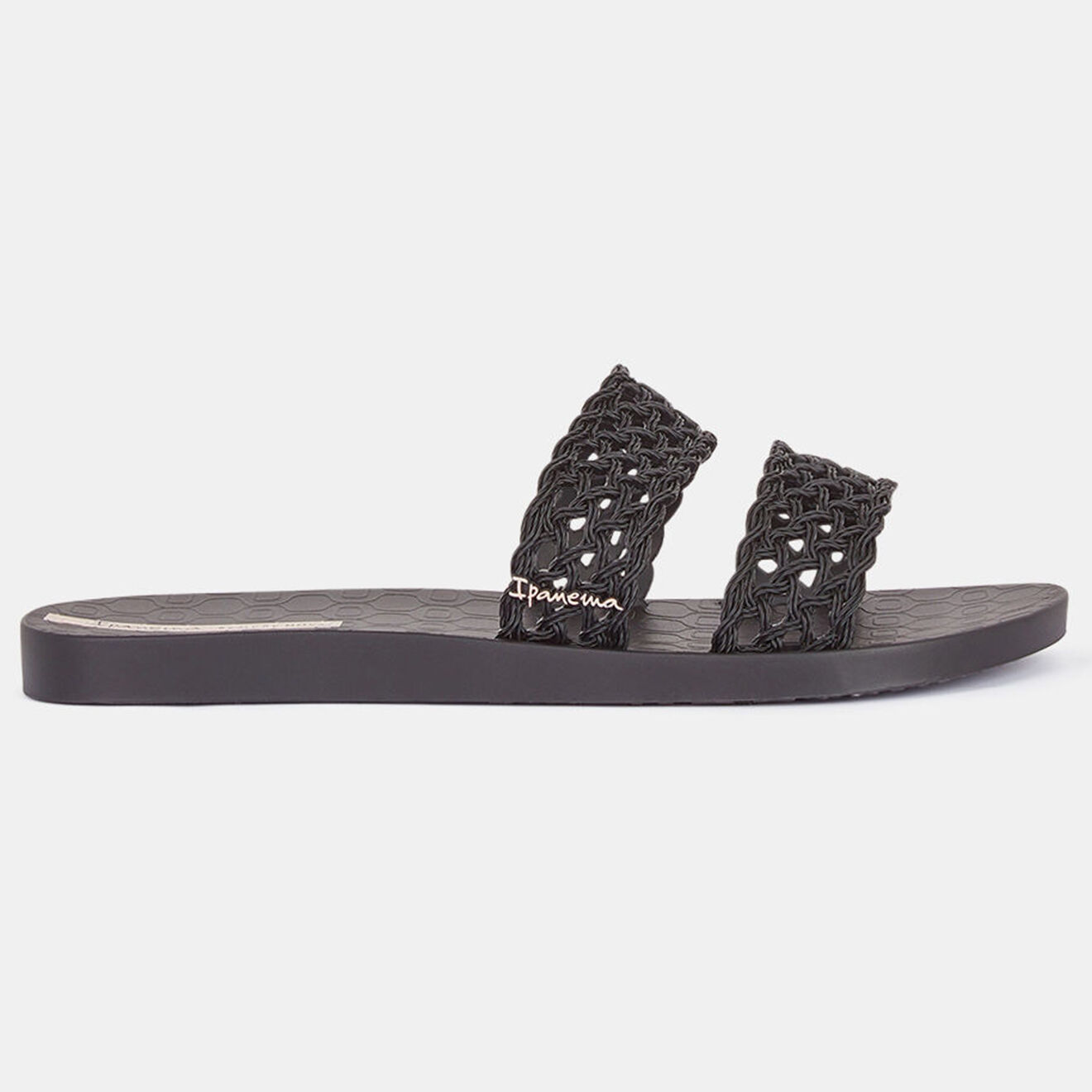 Ipanema Mules Renda en matière recyclée noires