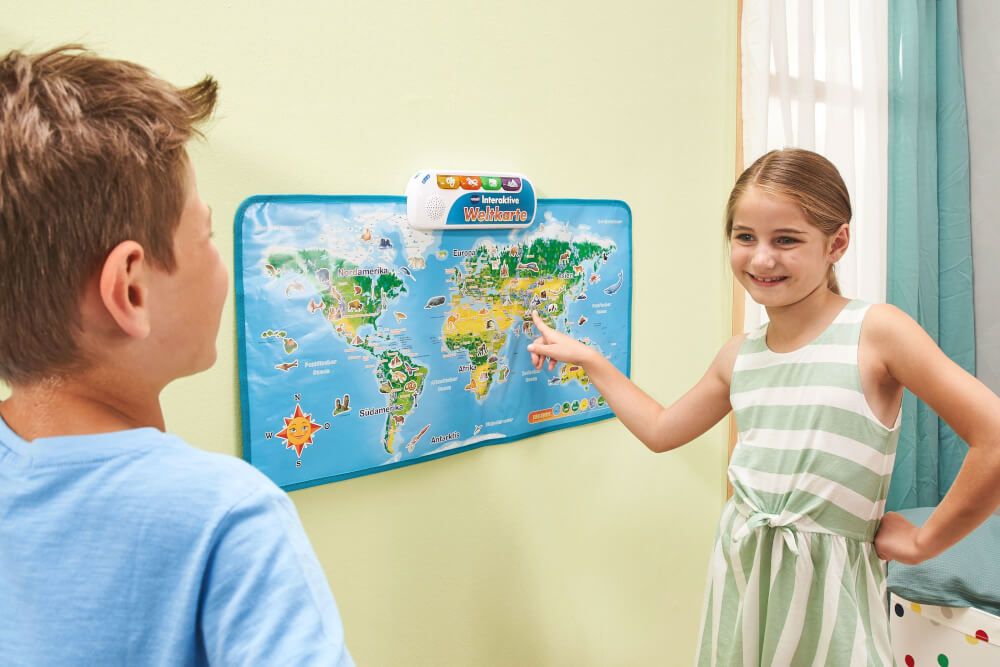 Vtech 80-615704 Interaktive Weltkarte