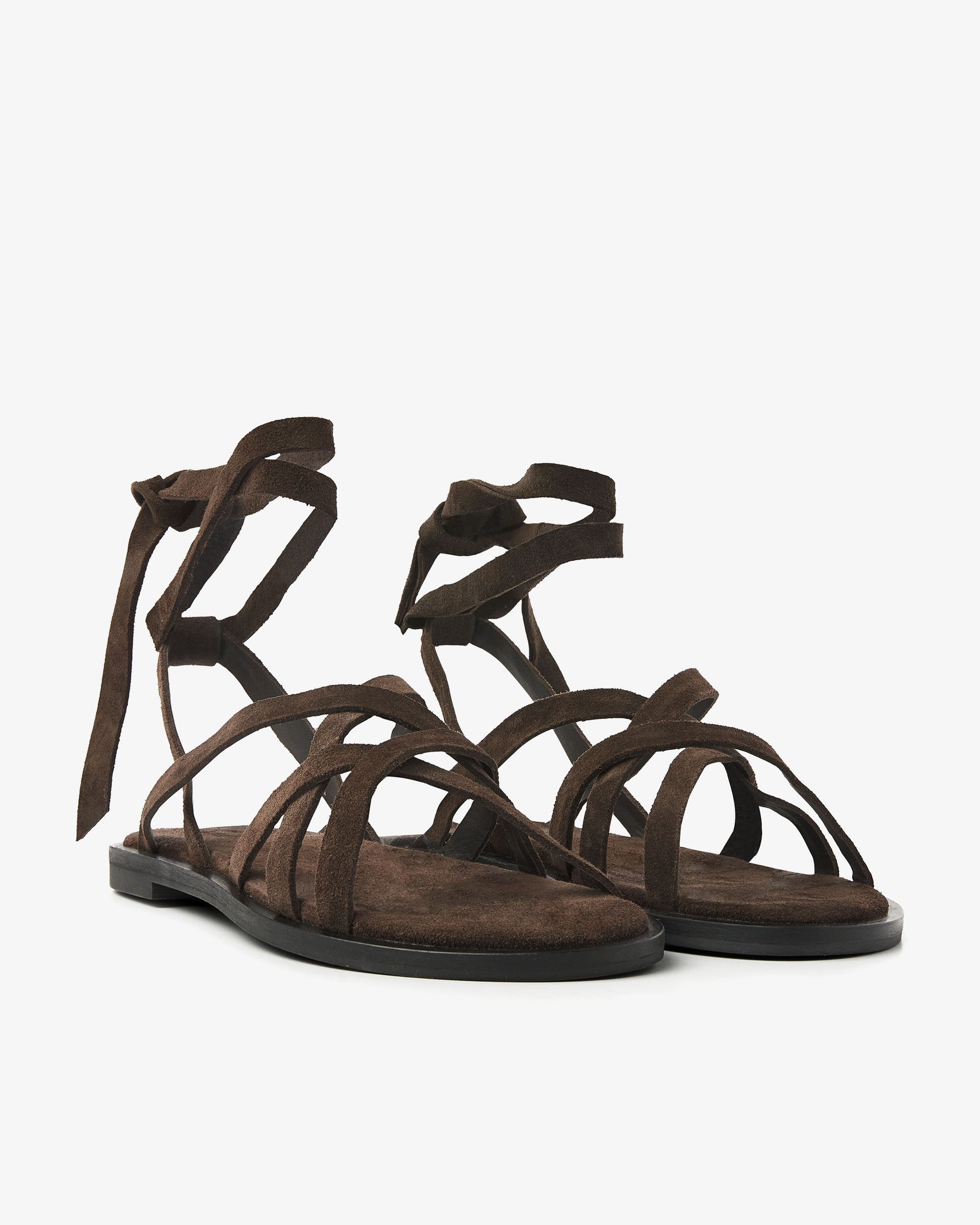 VIA VAI bruine sandalen Vita Rachel